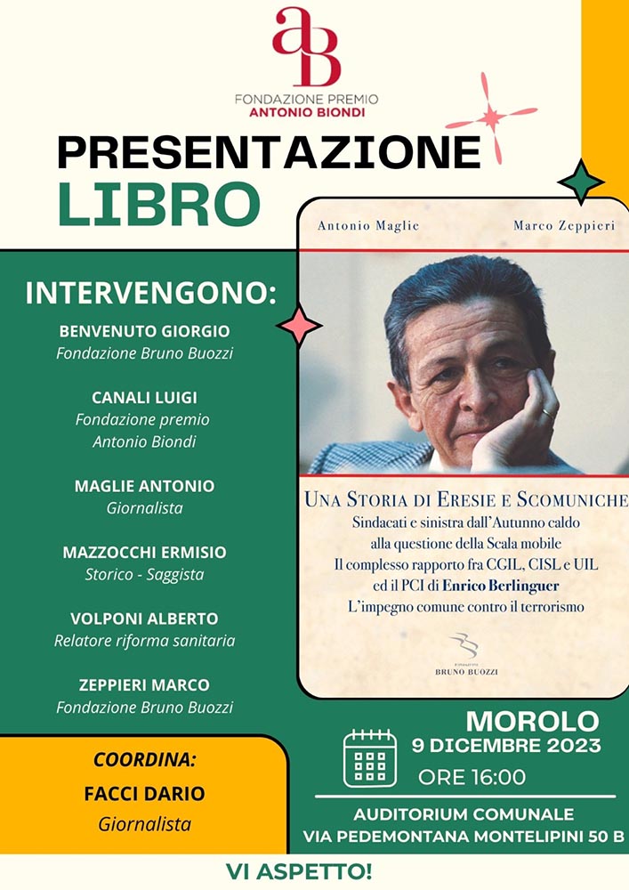 Presentazione del Libro Una Storia di Eresie e Scomuniche