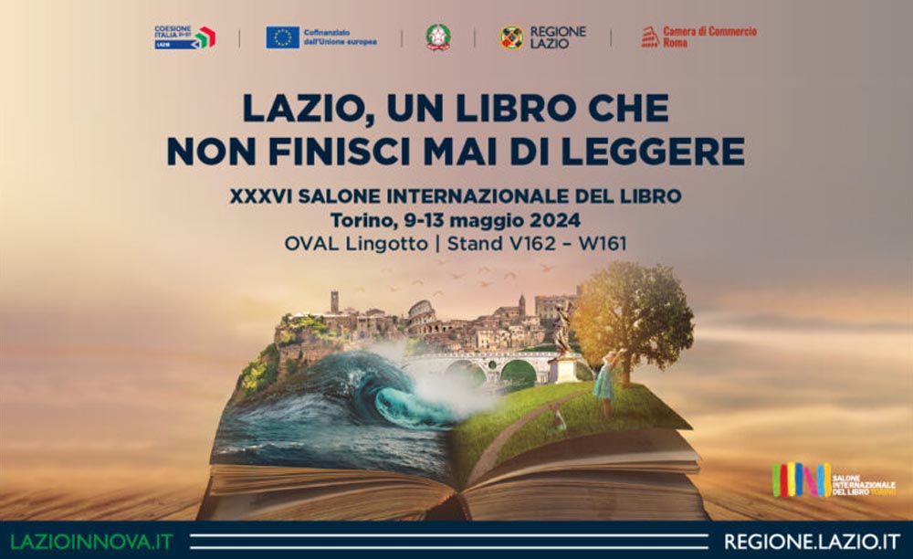 Lazio al Salone del Libro di Torino