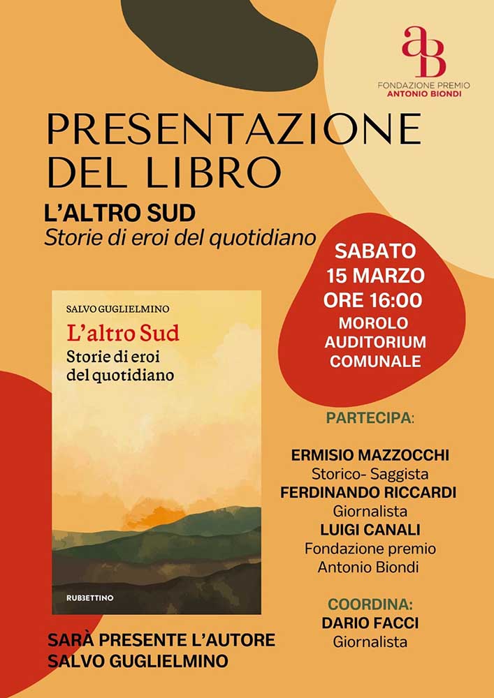 Presentazione del libro L’altro Sud Storie di eroi del quotidiano