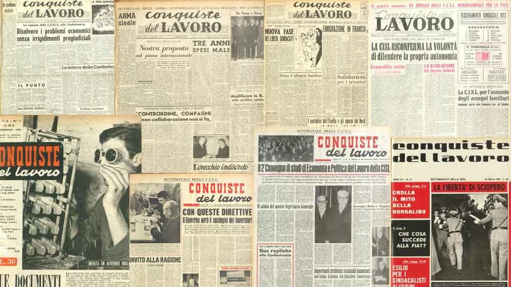 Archivi digitali del novecento, Conquiste del Lavoro